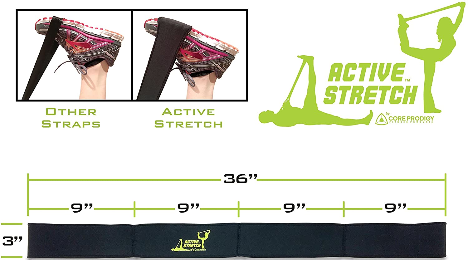 Stretching Strap Yoga Strap 9 Loop Stretch Band for Physical