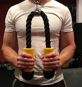 Core Prodigy Tricep Rope Gym Attachments Standard and Fat Sizes