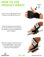 Core Prodigy Wrist Wraps Directions For Use
