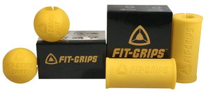 Fit Grips - Fat Bar Training Silicone Removable Gripz Weightlifting - Core Prodigy