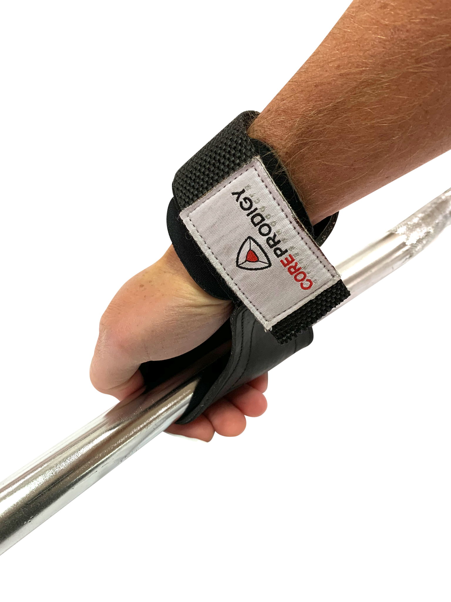Core Prodigy Wrist Wraps Straps - Weight Lifting Grips Padded and  Adjustable Gloves Alternative to Power Hooks